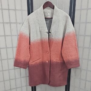 Hoss Intropia Pea Coat Size Small